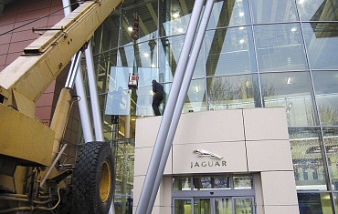 Остекление магазина